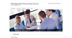 Desktop Screenshot of managementaccountinggroup.com