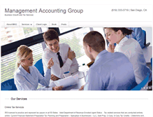 Tablet Screenshot of managementaccountinggroup.com